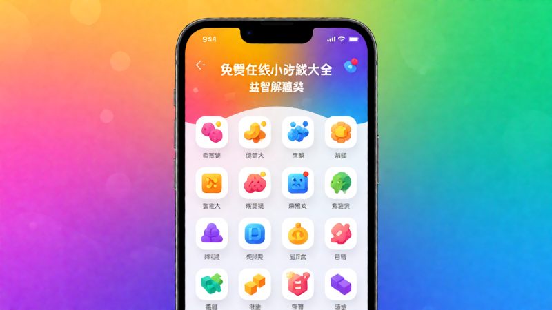 免费在线小游戏大全 益智解谜类免费在线小游戏精选·烧脑又好玩的高分推